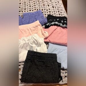 7 pair size L women’s shorts bundle